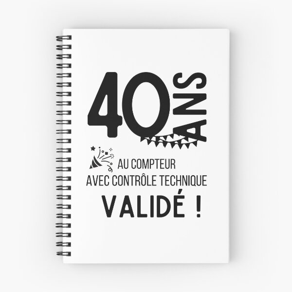 Item preview, 40 years on the clock with validated technical control humor gift for birthday designed and sold by TeeJfm.
