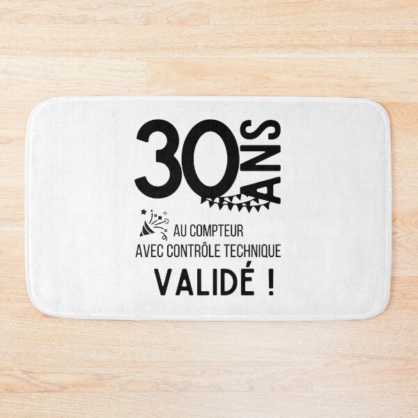 Item preview, 30 years on the clock with validated technical control humor gift for anniversary designed and sold by TeeJfm.