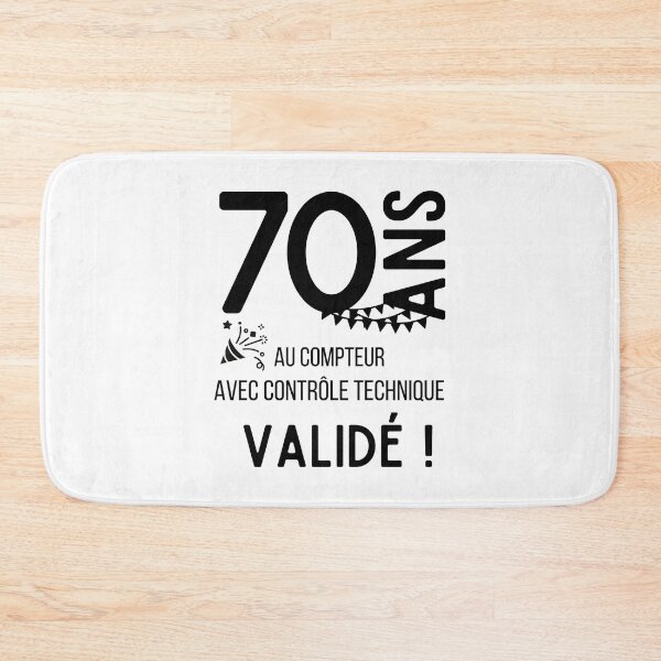Item preview, 70 years on the clock with validated technical control humor gift for birthday designed and sold by TeeJfm.