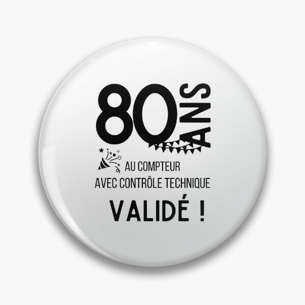 Item preview, 80 years on the clock with validated technical control humor gift for birthday designed and sold by TeeJfm.