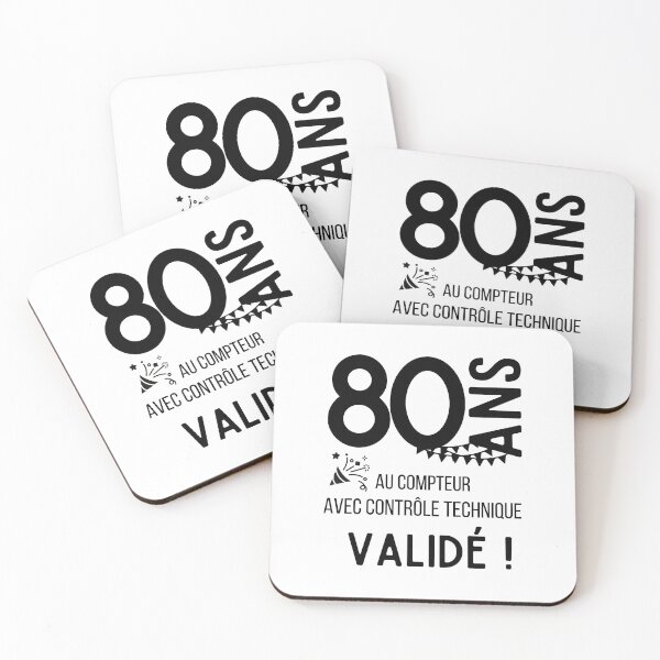 Item preview, 80 years on the clock with validated technical control humor gift for birthday designed and sold by TeeJfm.