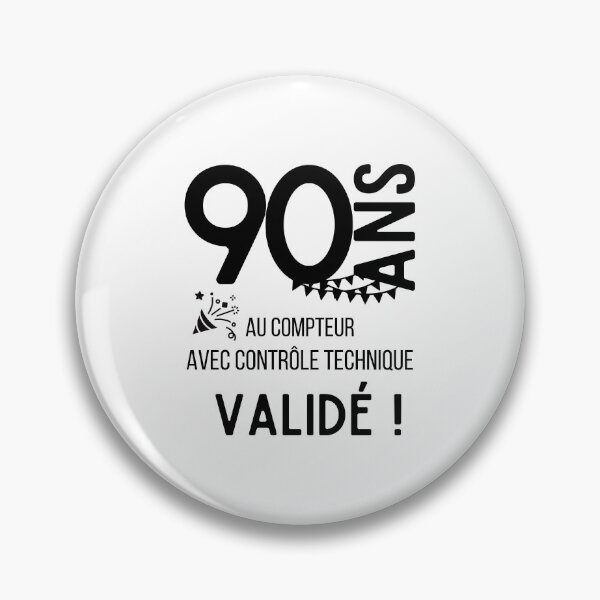 Item preview, 90 years on the clock with validated technical control humor gift for birthday designed and sold by TeeJfm.
