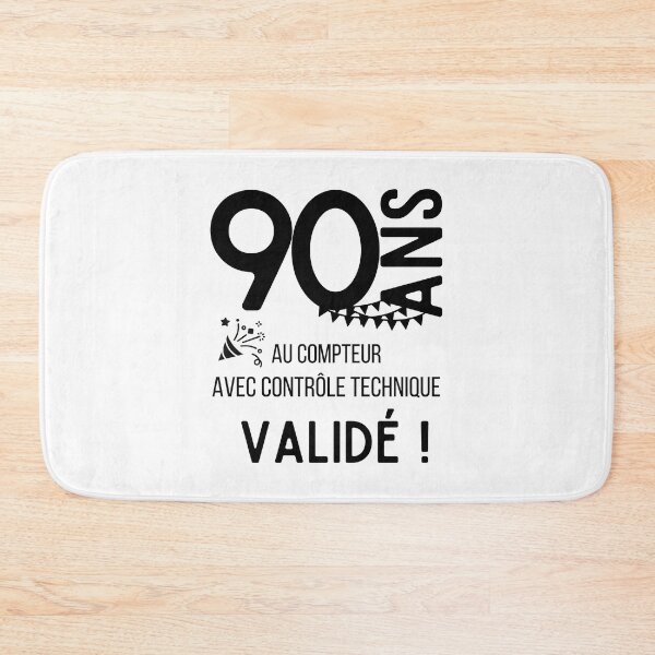 Item preview, 90 years on the clock with validated technical control humor gift for birthday designed and sold by TeeJfm.