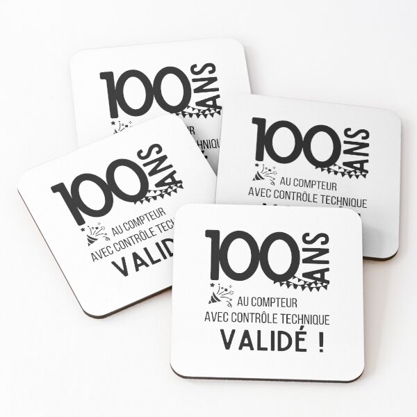 Item preview, 100 years on the clock with validated technical control humor gift for anniversary designed and sold by TeeJfm.