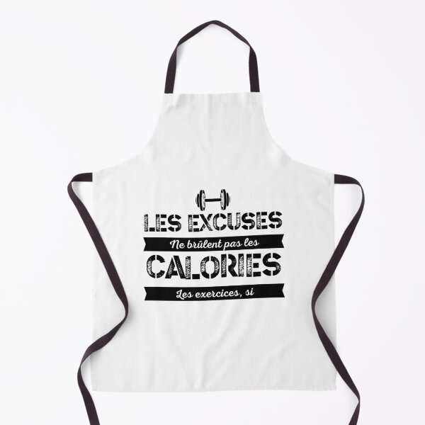 Item preview, Excuses don't burn calories - Fitness Motivation designed and sold by Massaie55.