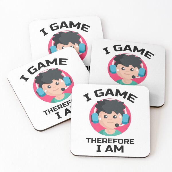 Item preview, I Game Therefore I Am designed and sold by alloutshirts.
