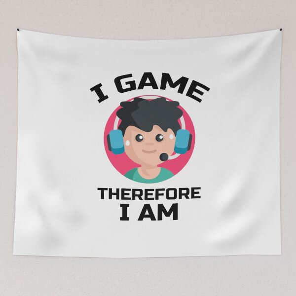 Item preview, I Game Therefore I Am designed and sold by alloutshirts.