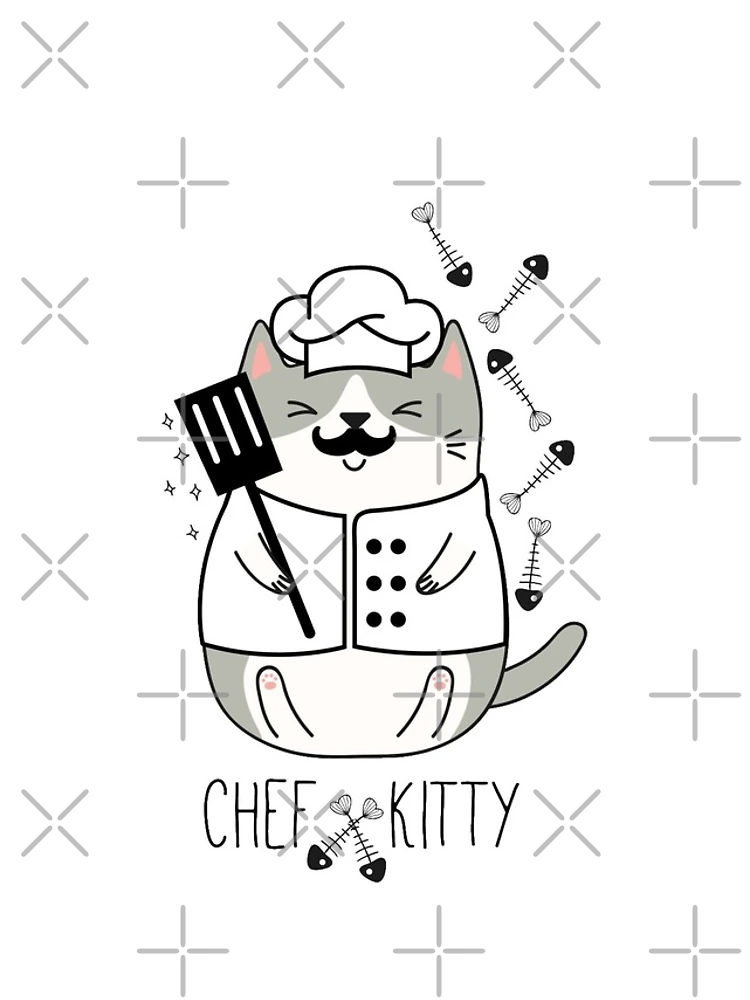 Thumbnail 4 of 4, iPhone Case, Chef Kitty designed and sold by DesignLabMedia.
