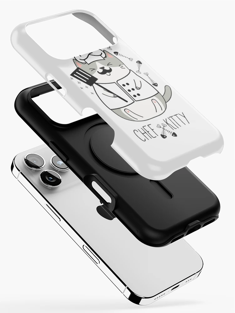 Thumbnail 2 of 4, iPhone Case, Chef Kitty designed and sold by DesignLabMedia.
