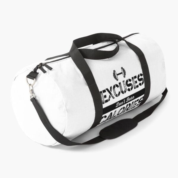 Item preview, Excuses don't burn calories - Fitness Motivation designed and sold by Massaie55.
