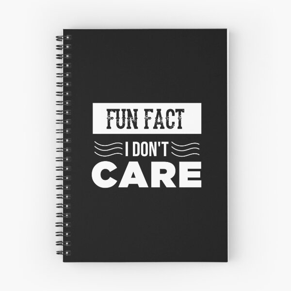 Item preview, Fun Fact l Don't Care Letter Print for Women Funny Sayings Gift designed and sold by magicos1.
