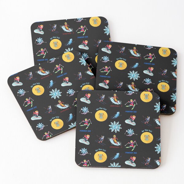 Item preview, Ski Helmet Sticker Pack designed and sold by SportyDogShop.
