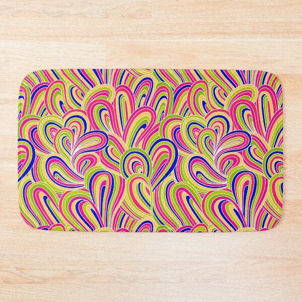 Item preview, Hippie Colorful Loops Orange designed and sold by roseglasses.