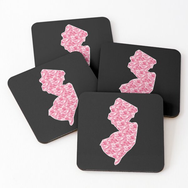 Item preview, New Jerz New Jersey NJ State | NJ State Pink Camo designed and sold by Rabbitti.