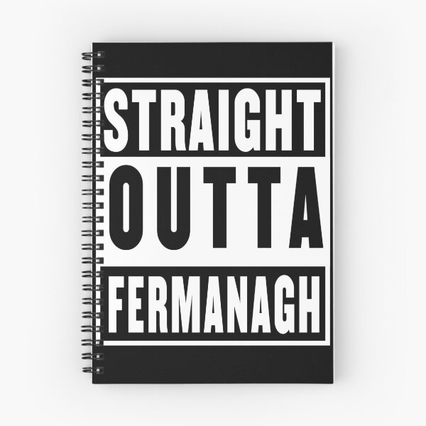 Item preview, straight outta fermanagh- black designed and sold by fooleproof.