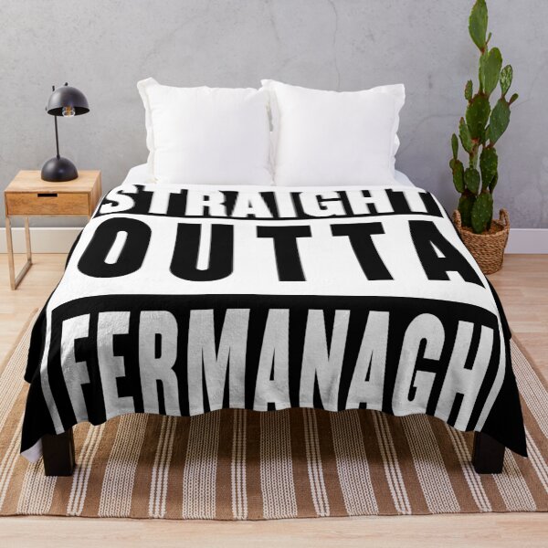 Item preview, straight outta fermanagh- black designed and sold by fooleproof.