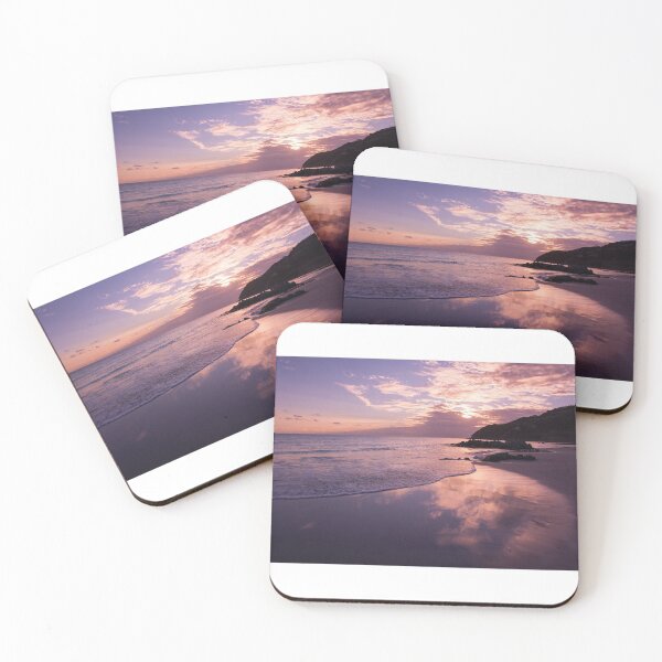 Item preview, Beautiful Pink Sunset Beach  designed and sold by newburyboutique.