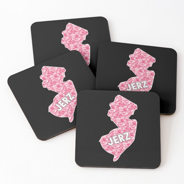 Item preview, New Jerz New Jersey NJ State | NJ State JERZ Pink Camo designed and sold by Rabbitti.
