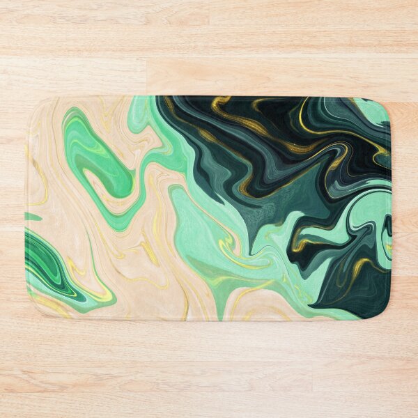 Item preview, Trendy marble design inspired by green ocean designed and sold by TheHappyDoodler.