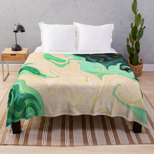 Item preview, Trendy marble design inspired by green ocean designed and sold by TheHappyDoodler.