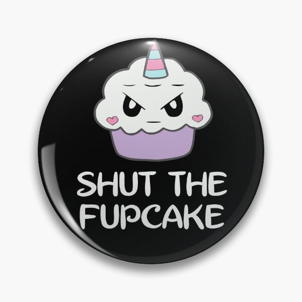 Item preview, Angry Pink Cupcake - Shut your Fupcake designed and sold by jacob-jendrey.