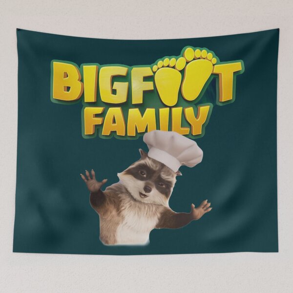 Item preview, bigfoot family designed and sold by magufalo.