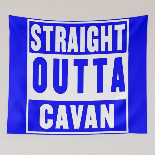 Item preview, straight outta cavan - blue designed and sold by fooleproof.
