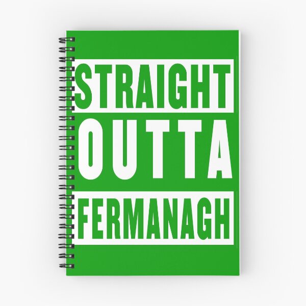 Item preview, straight outta fermanagh- green designed and sold by fooleproof.