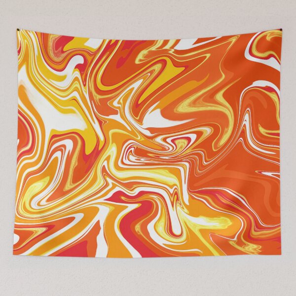 Item preview, Red gold trendy marble design  designed and sold by TheHappyDoodler.