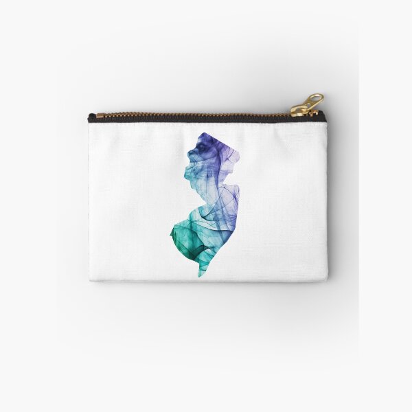 Item preview,  New Jersey NJ State | NJ State Blue Green Watercolor designed and sold by Rabbitti.