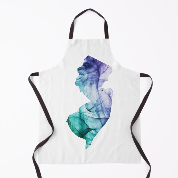 Item preview,  New Jersey NJ State | NJ State Blue Green Watercolor designed and sold by Rabbitti.