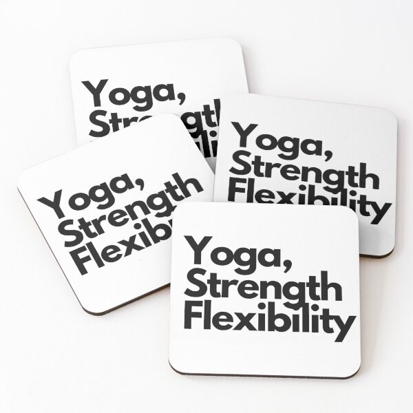 Item preview, Yoga Saying Yoga Strength Flexibility designed and sold by Cultradesign.