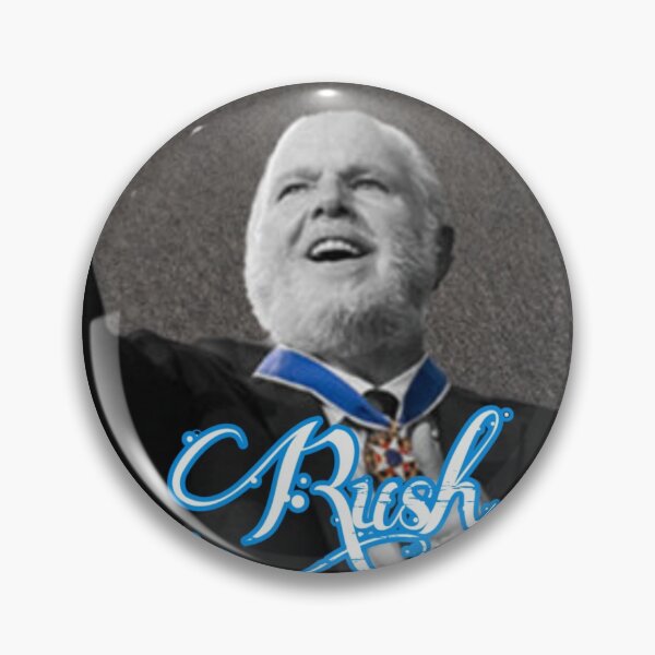 Item preview, Rush Limbaugh RIP tribute designed and sold by Drawartista.