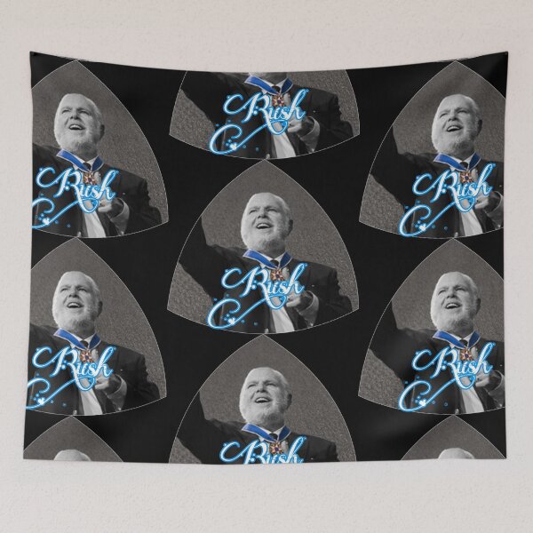 Item preview, Rush Limbaugh RIP tribute designed and sold by Drawartista.