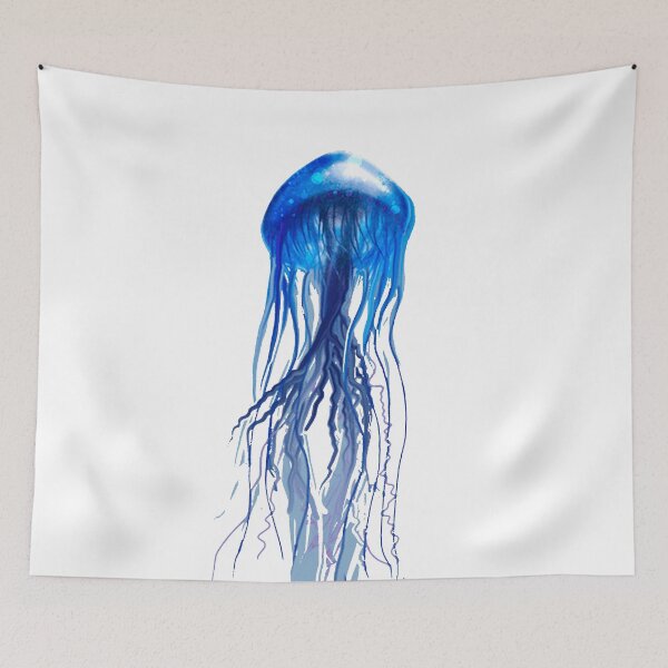 Item preview, Blue Jellyfish designed and sold by DoodleDashCollective.