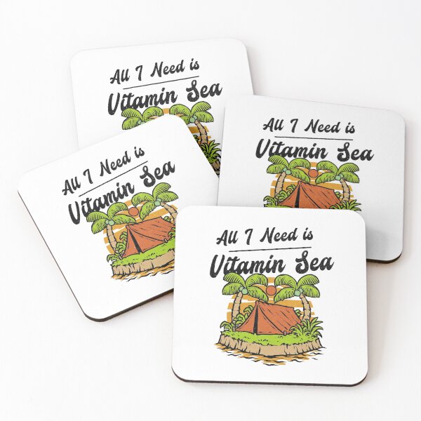 Item preview, All I need is Vitamin Sea designed and sold by Sam Artist.