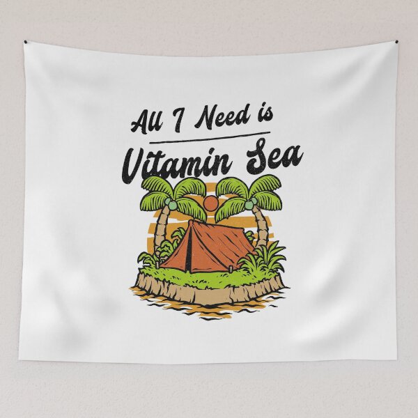 Item preview, All I need is Vitamin Sea designed and sold by Sam Artist.