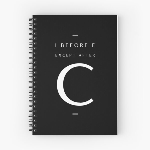 Item preview,  I before e except after c designed and sold by Kpnuts1.