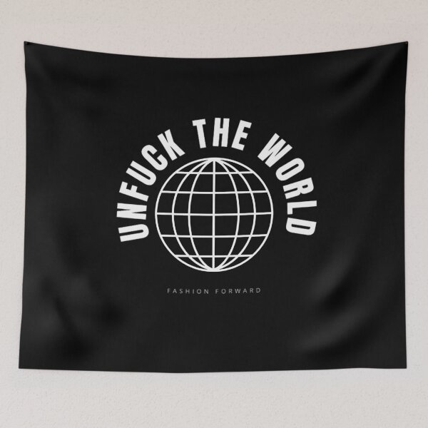 Item preview, unfuck the world Classic T-shirt designed and sold by CornerStore007.
