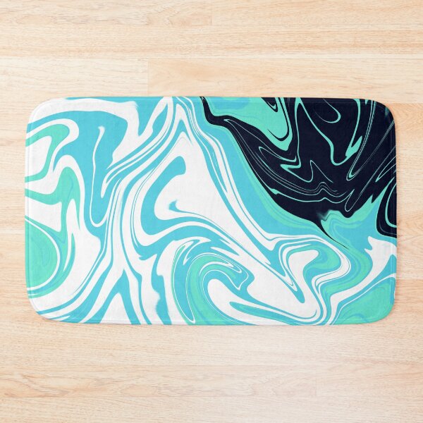 Item preview, Turquoise ocean trendy marble design  designed and sold by TheHappyDoodler.