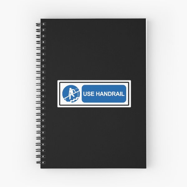 Item preview, Use Handrails - Funny Notice Sign designed and sold by LongTunnel.