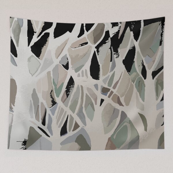 Item preview, Abstract modern decorative forest designed and sold by Der Geist.