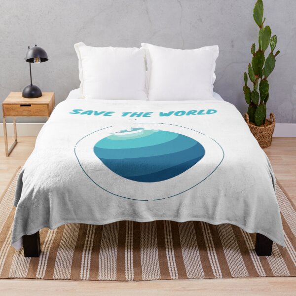 Item preview, Save The World - Global Warming Polar Bear On Iceberg designed and sold by PandaSoul.