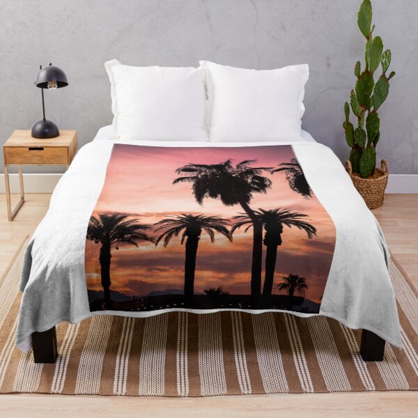 Item preview, Pink Sunset Palm Trees designed and sold by newburyboutique.
