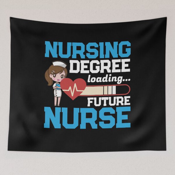 Item preview, Future Nurse - Nursing Degree Loading - Nurses Profession designed and sold by Dressed For  Duty.