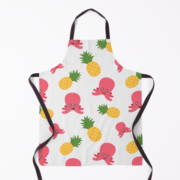 Item preview, Pineapple and Octopus Pattern designed and sold by Patternsthetic.