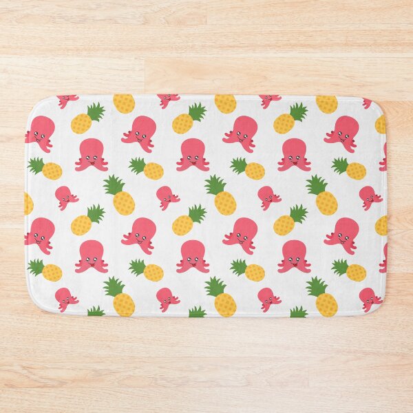 Item preview, Pineapple and Octopus Pattern designed and sold by Patternsthetic.