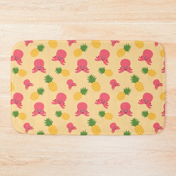 Item preview, Pineapple and Octopus Pattern designed and sold by Patternsthetic.