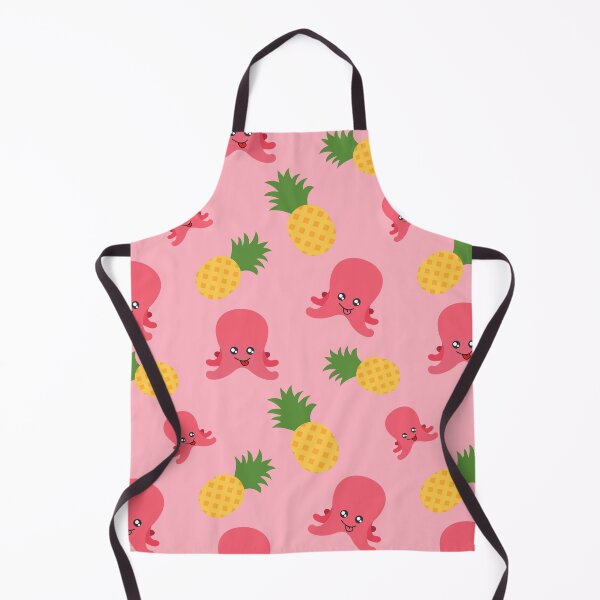 Item preview, Pineapple and Octopus Pattern designed and sold by Patternsthetic.