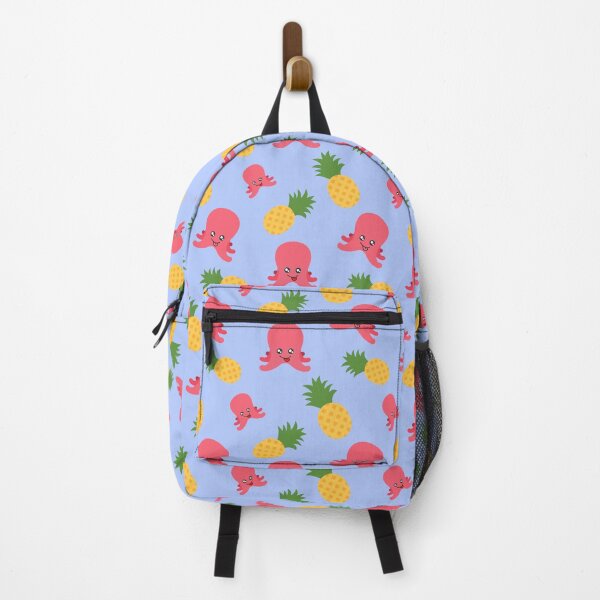 Item preview, Pineapple and Octopus Pattern designed and sold by Patternsthetic.